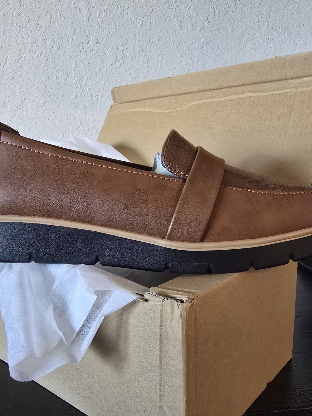 Men's Brown Casual Slip-On Loafers